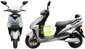 Электроскутер E-toro TLG SR1 Silver серебристый Электроскутер E-toro TLG SR1 Silver серебристый